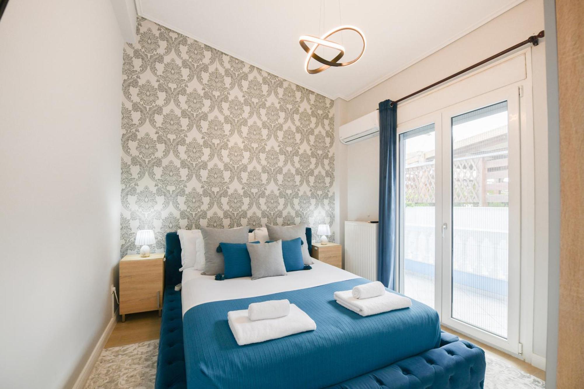 Beach Blue Villa Corinth エクステリア 写真
