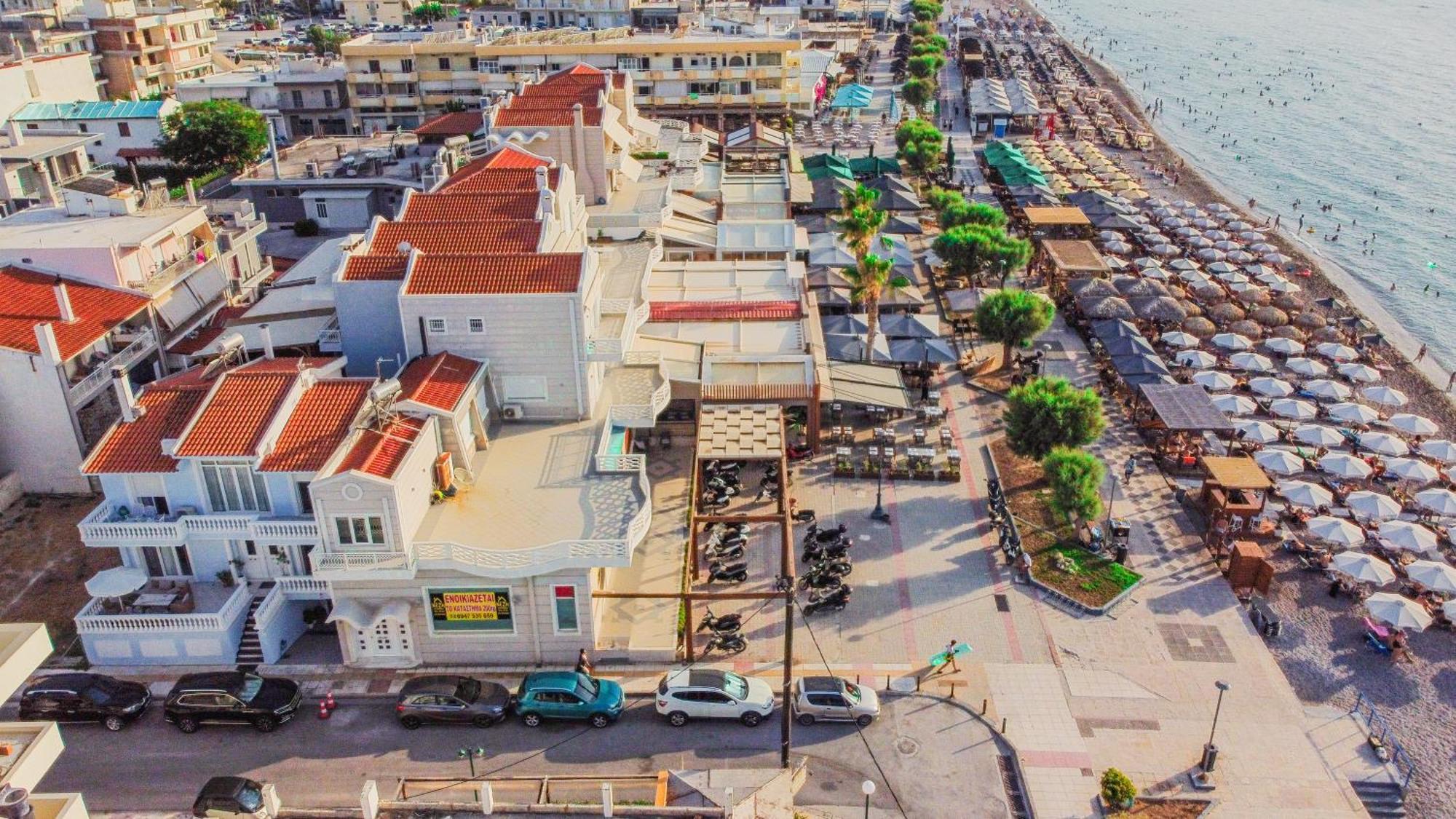 Beach Blue Villa Corinth エクステリア 写真