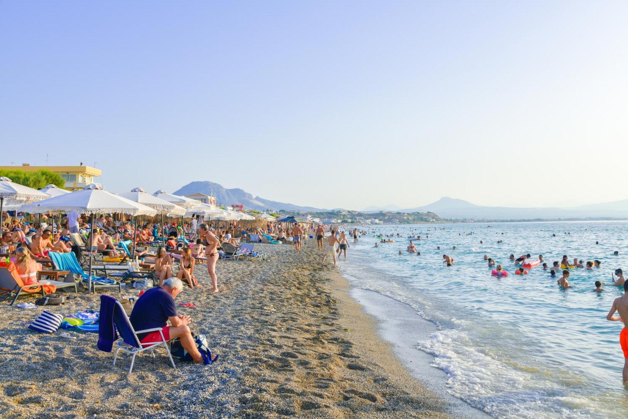 Beach Blue Villa Corinth エクステリア 写真