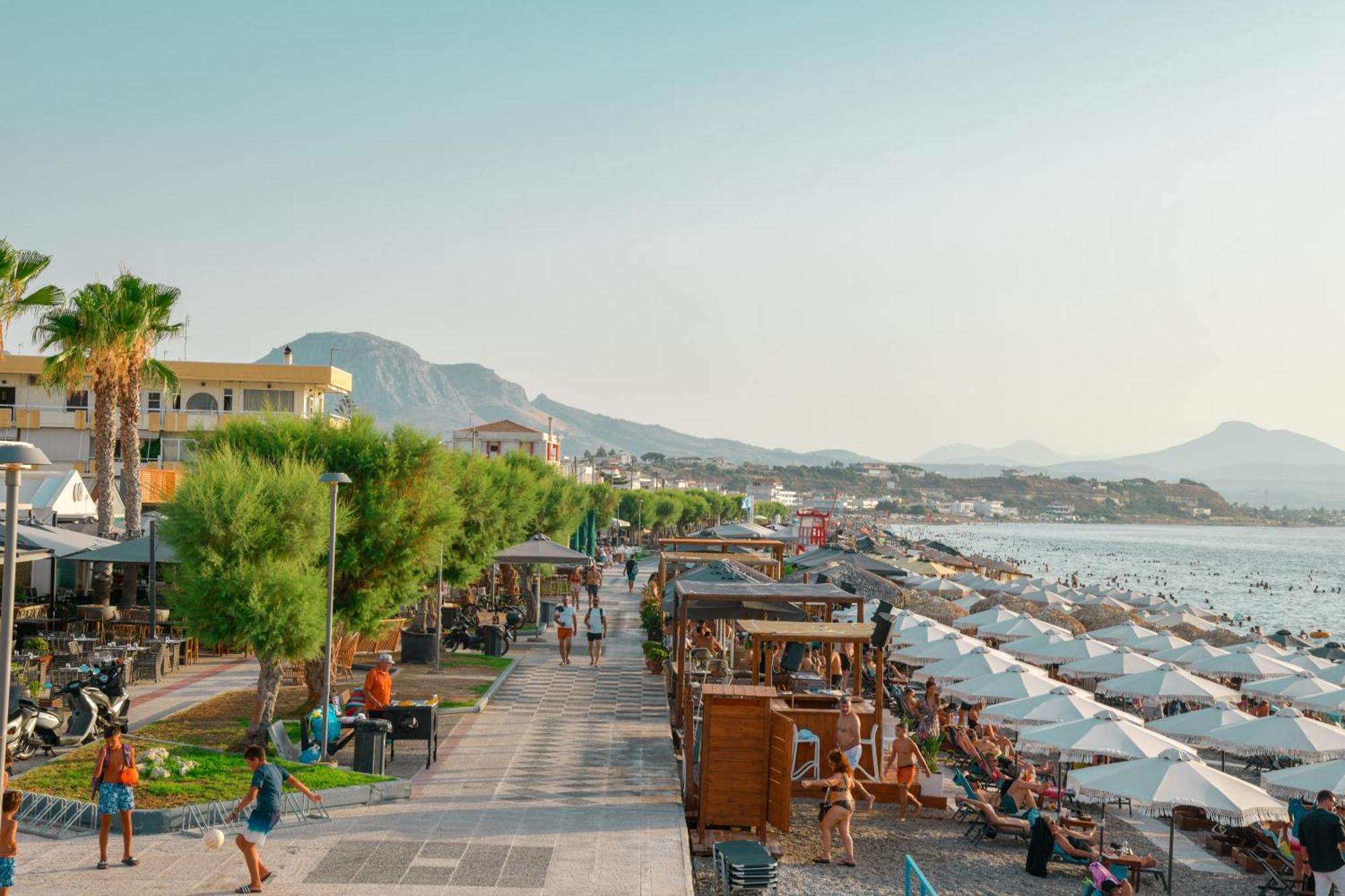 Beach Blue Villa Corinth エクステリア 写真